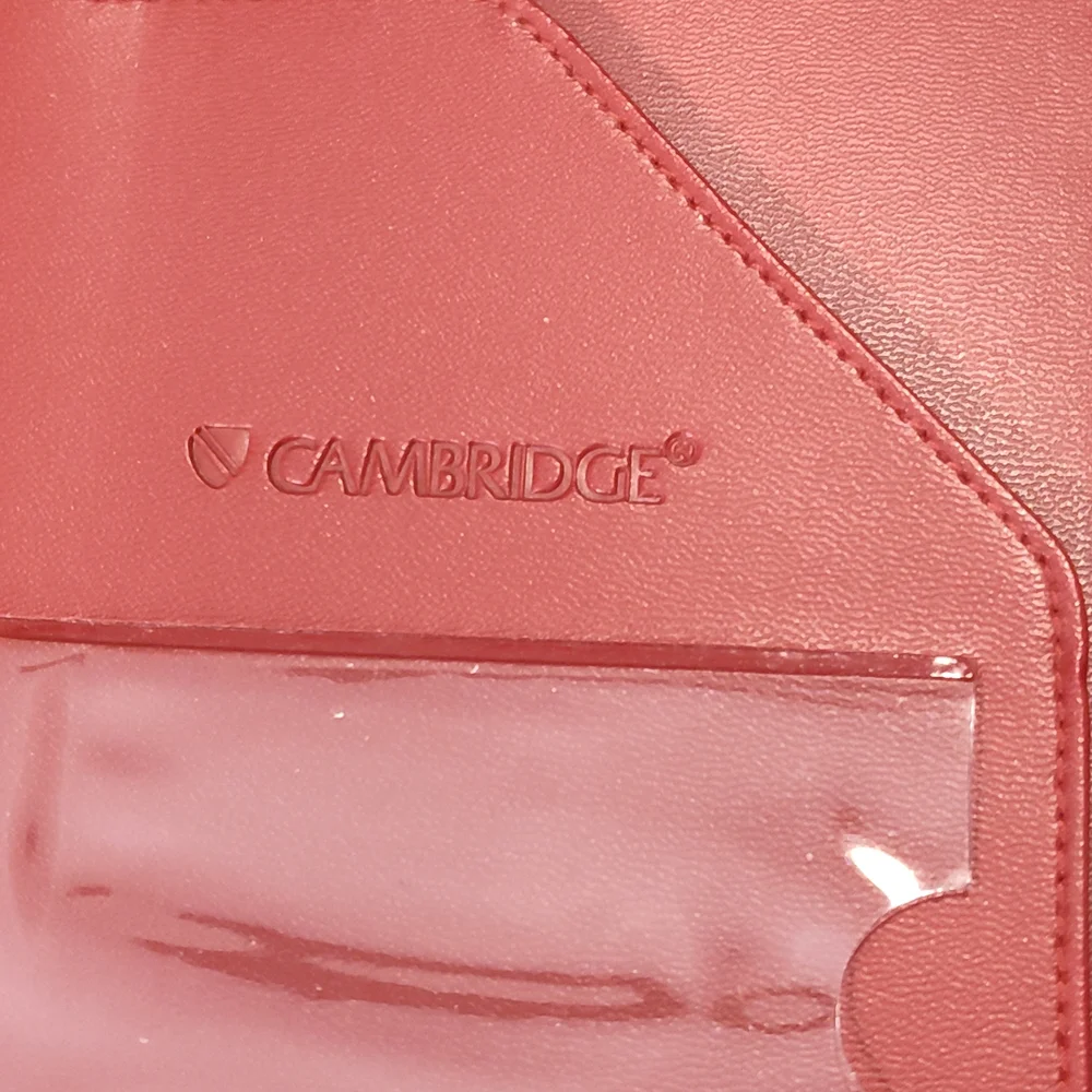 Vintage! Cambridge Zippered Planner